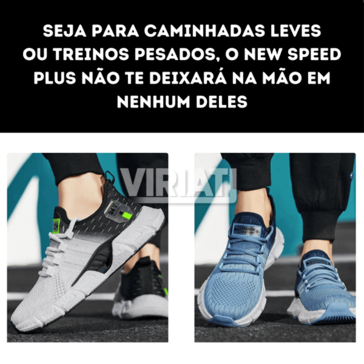 Tênis Esportivo New Speed Plus Viriati